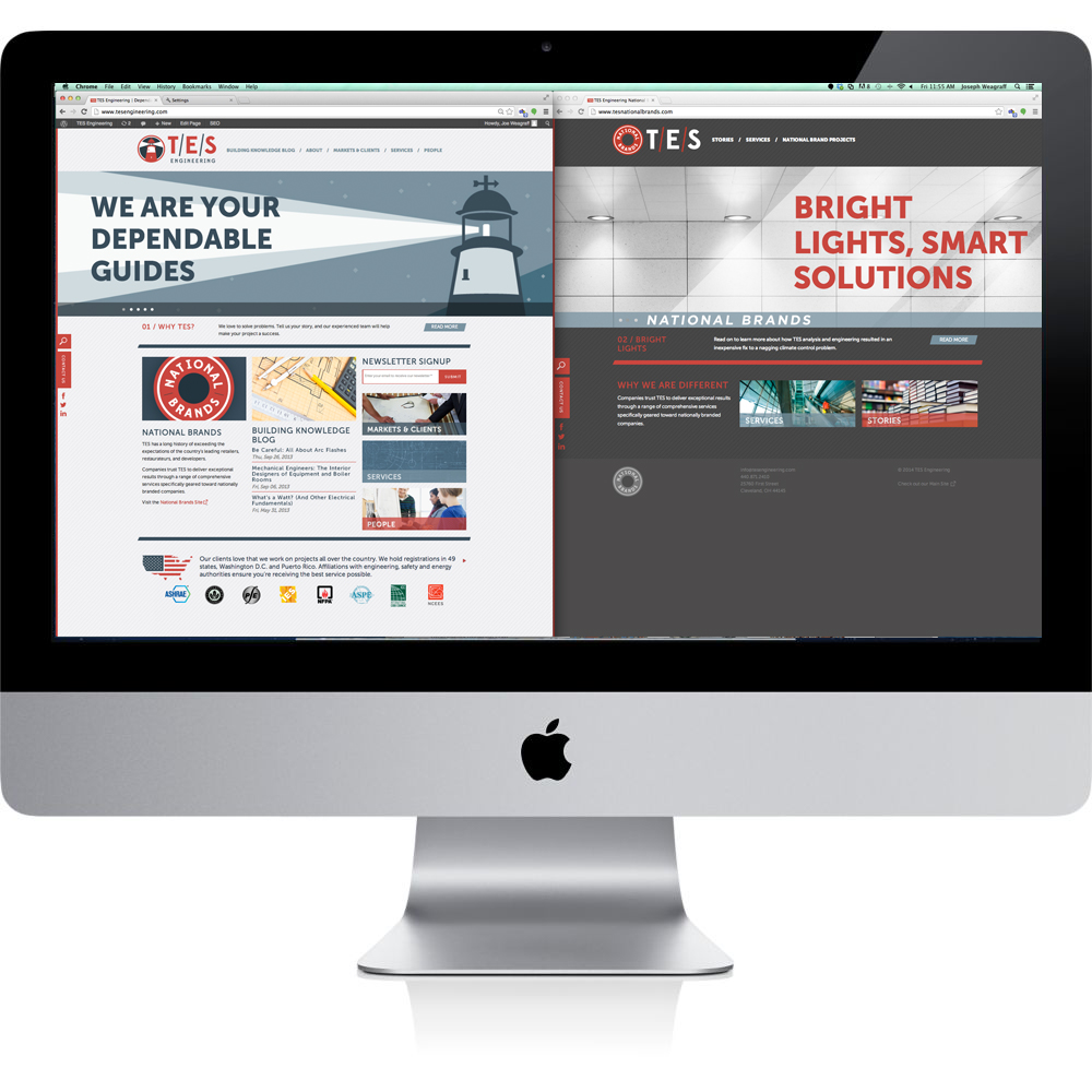 TES Engineering Launches New Websites